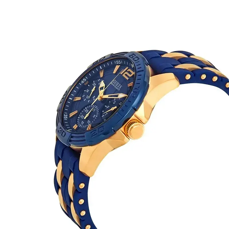 Guess Oasis Multifunction Quartz Blue Dial Men’s Watch- W0366G6
